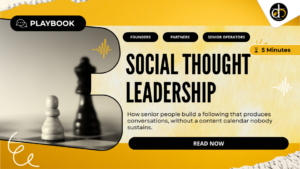Social thought leadership