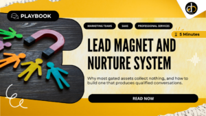 Lead magnet and nurture system
