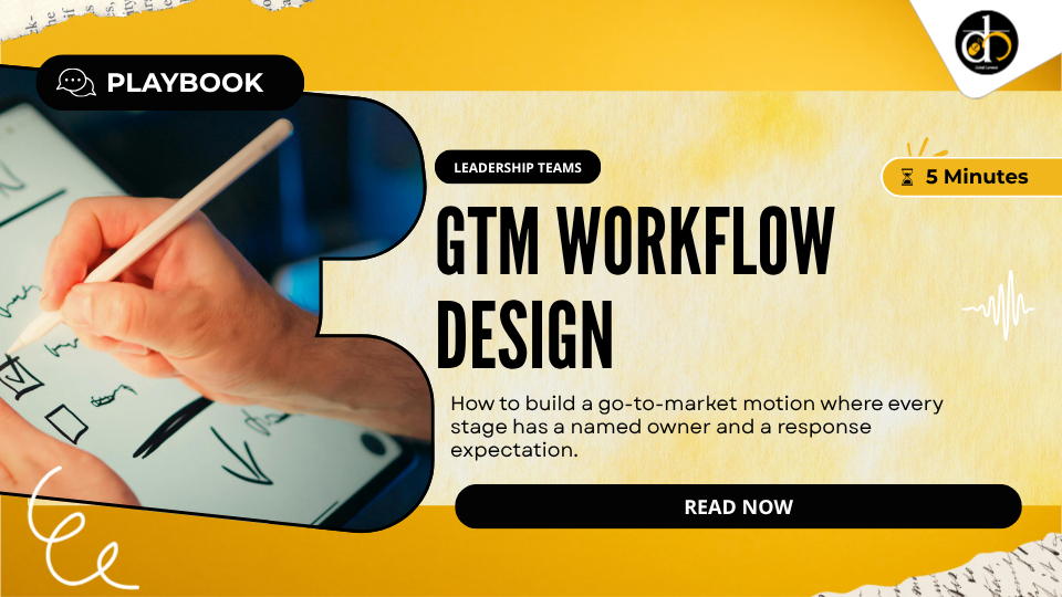 GTM workflow design